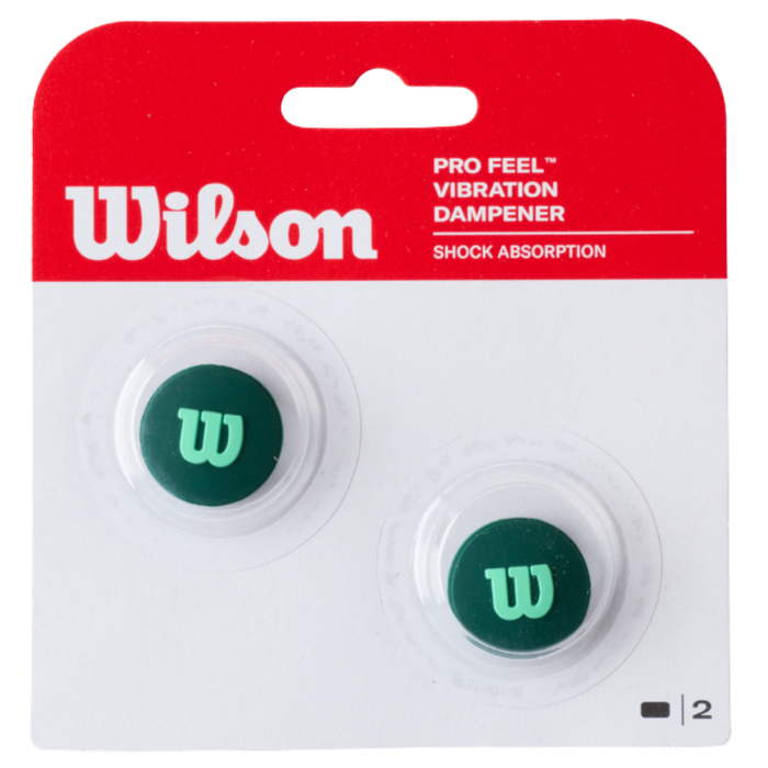 Wilson 2026 Pro Feel Blade Dampener 2 Pack - Green