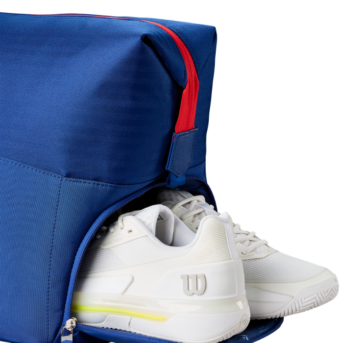 Wilson 2026 RF LAVER CUP PRACTICE 6 Racquet Tennis Duffle Bag - Navy