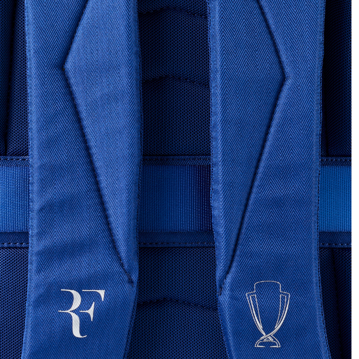 Wilson 2026 RF LAVER CUP Tennis Backpack - Navy/High-Shine Blue
