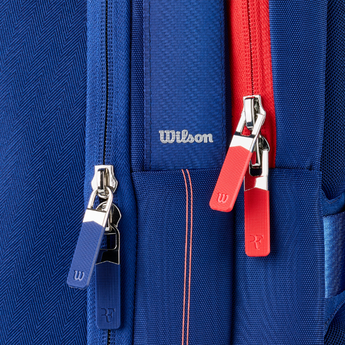 Wilson 2026 RF LAVER CUP Tennis Backpack - Navy/High-Shine Blue