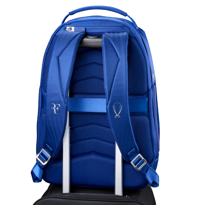 Wilson 2026 RF LAVER CUP Tennis Backpack - Navy/High-Shine Blue