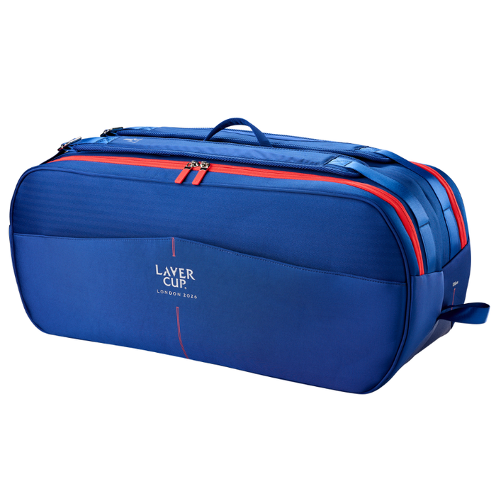 Wilson 2026 RF LAVER CUP TOURNAMENT 9 Racquet Tennis Bag - Navy