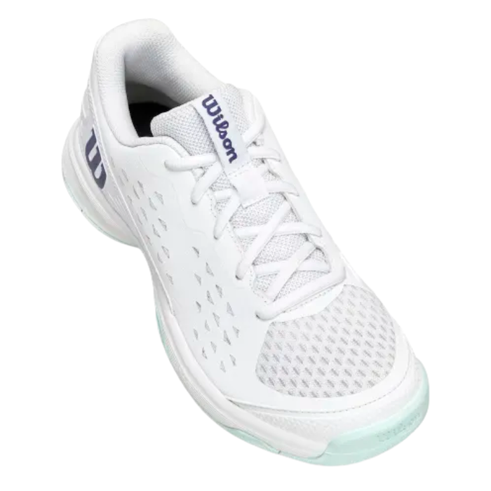 Wilson 2026 RUSH PRO L Junior Tennis Shoes - White/Bay/Skipper Blue