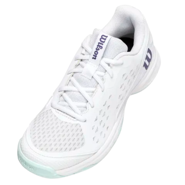 Wilson 2026 RUSH PRO L Junior Tennis Shoes - White/Bay/Skipper Blue