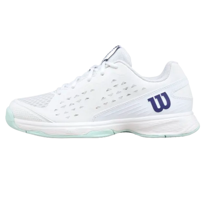 Wilson 2026 RUSH PRO L Junior Tennis Shoes - White/Bay/Skipper Blue