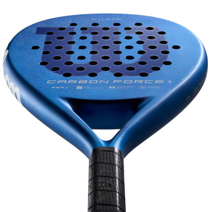 Wilson Carbon Force C Padel Racquet - Blue