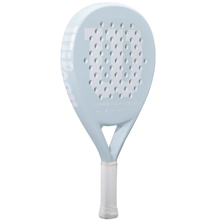 Wilson Carbon Force C Padel Racquet - Light Blue