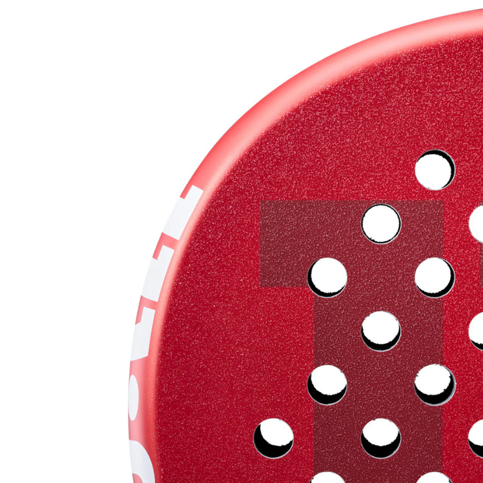 Wilson Carbon Force C Padel Racquet - Red