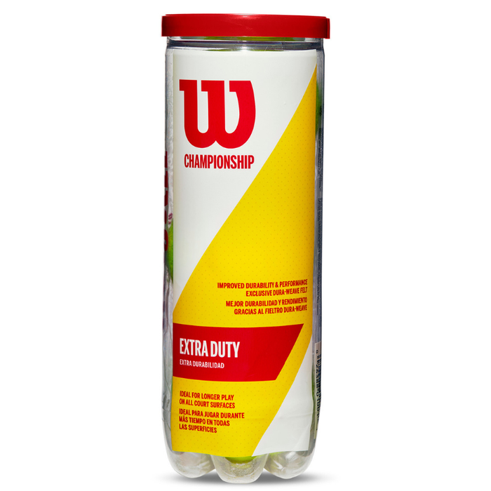 Wilson CHAMP XD 3 Tennis Ball Carton - 60 Balls