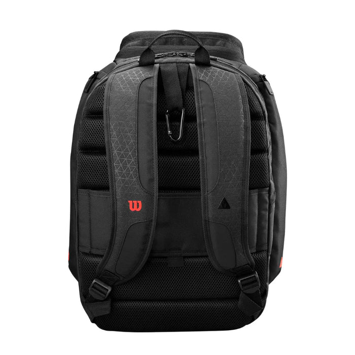 Wilson Clash V3 Tennis Backpack - Black/Infrared