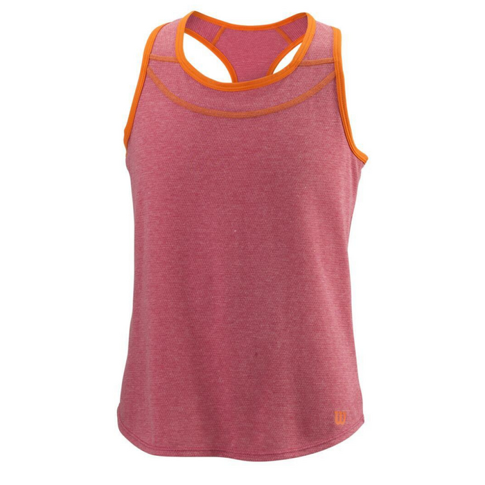 Wilson Competition Girls Tennis Tank - Granita/Sunrise