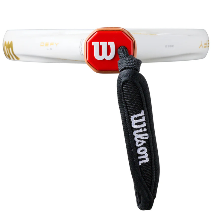 Wilson Defy LS V1 SE Padel Racquet - White/Gold