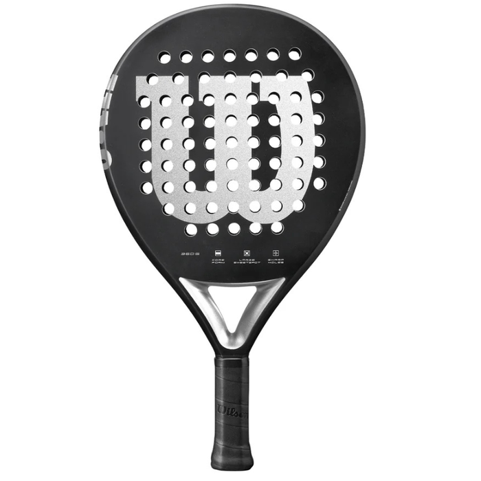 Wilson Elevate Padel Racquet - Black/Silver