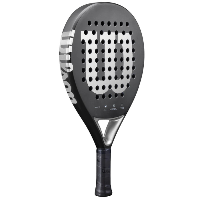 Wilson Elevate Padel Racquet - Black/Silver