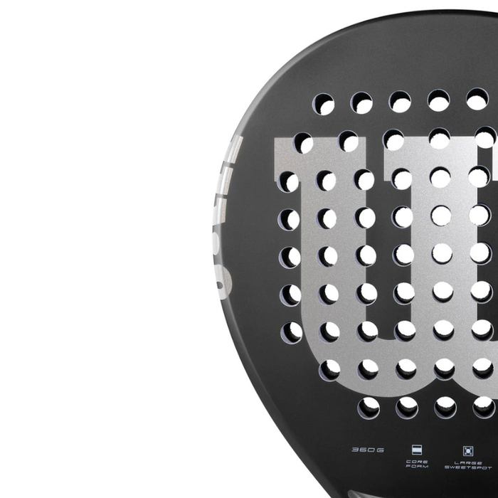 Wilson Elevate Padel Racquet - Black/Silver