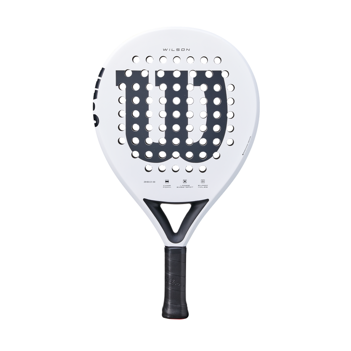 Wilson Elevate Padel Racquet - White/Black