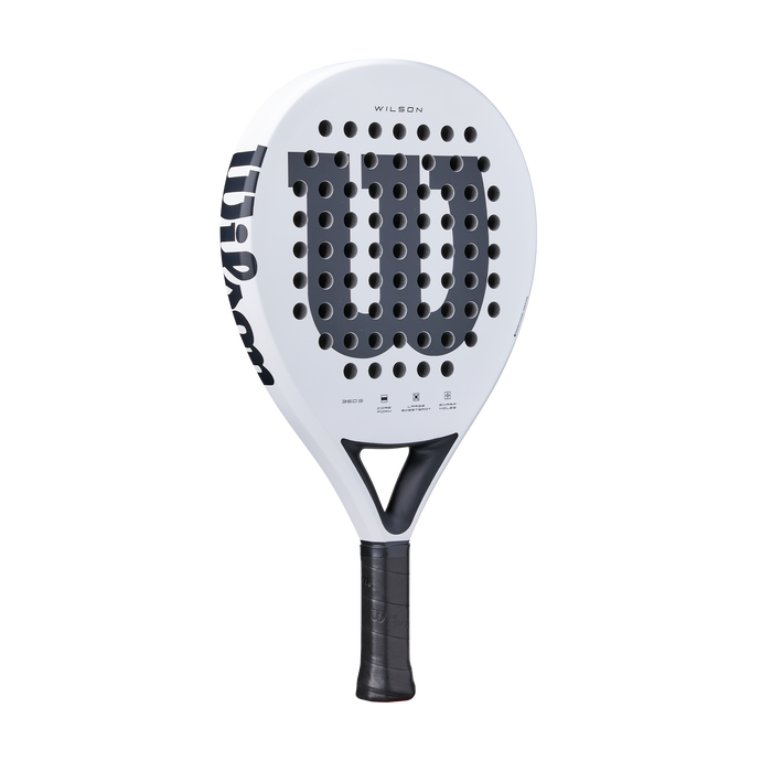 Wilson Elevate Padel Racquet - White/Black