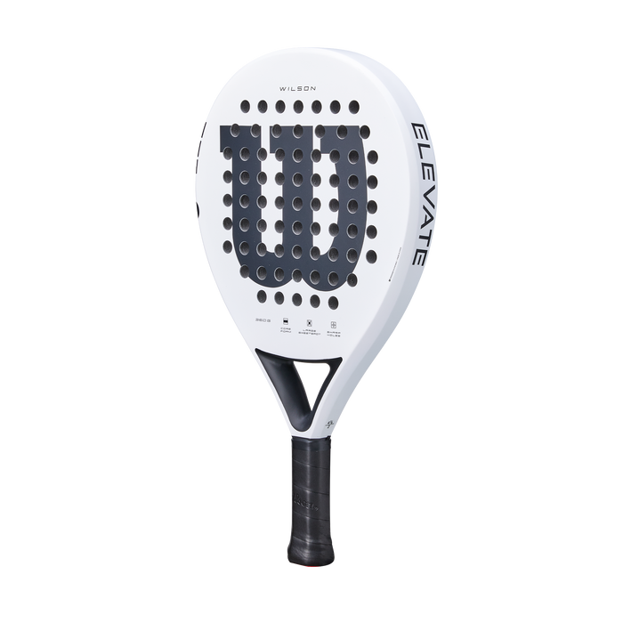 Wilson Elevate Padel Racquet - White/Black
