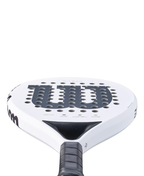 Wilson Elevate Padel Racquet - White/Black