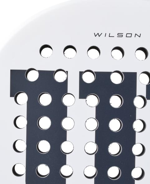Wilson Elevate Padel Racquet - White/Black