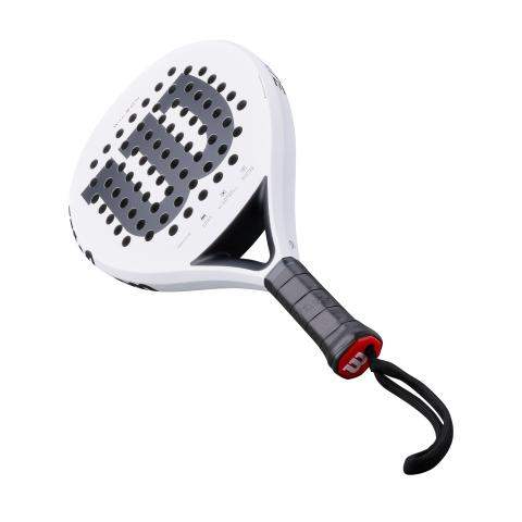 Wilson Elevate Padel Racquet - White/Black