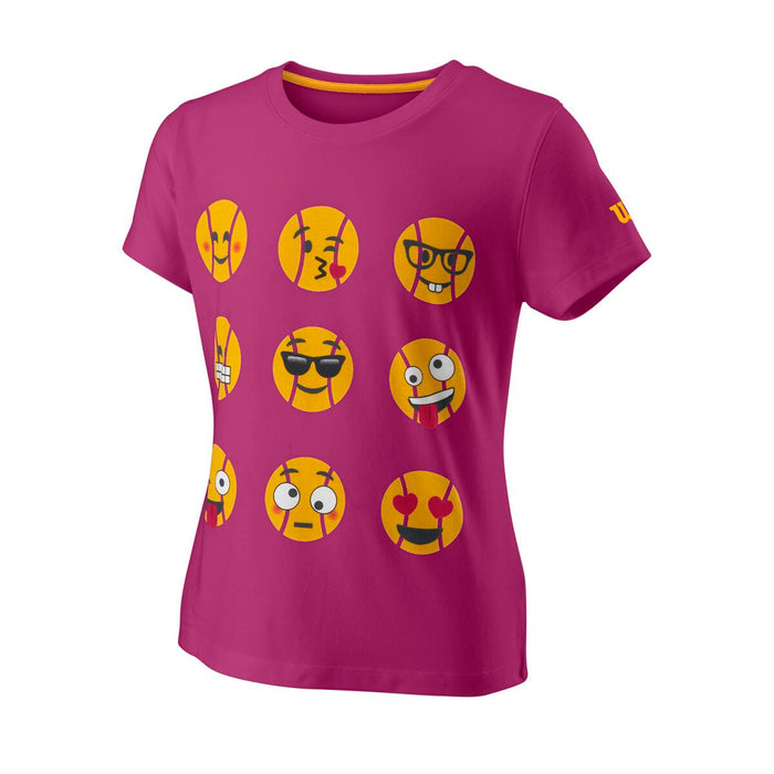 Wilson Emoti-Fun Tech Girls Tennis Tee