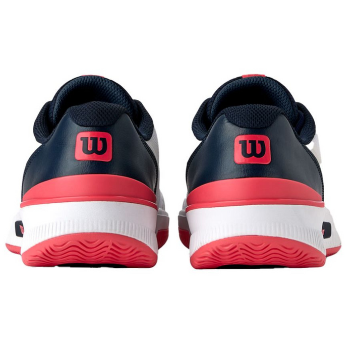 Wilson Intrigue Pro Womens Tennis Shoes - White/Navy/Blaze