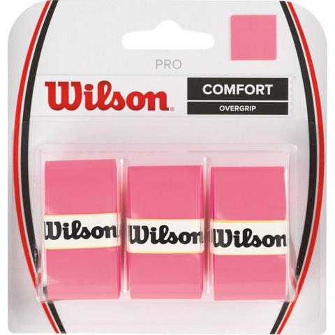 Wilson Pro Comfort Overgrip 3 Pack - Pink