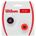 Wilson PRO FEEL CLASH Dampener 2 Pack - Black/Red