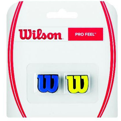 Wilson Pro Feel Dampener 2 Pack - Blue/Yellow