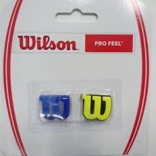 Wilson Pro Feel Dampener 2 Pack - Blue/Yellow