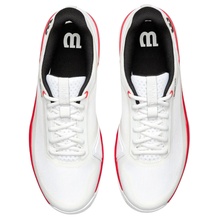 Wilson RUSH LITE 5 Mens Tennis Shoes - White/Black/Infrared