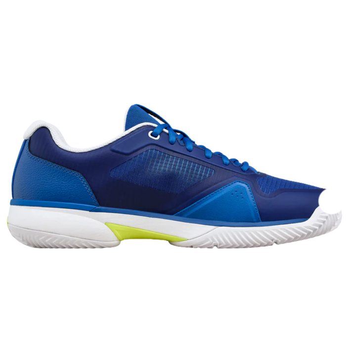 Wilson Rush Lite 5.0 Clay Mens Tennis Shoe - Deja Vu Blue/White/Safety Yellow