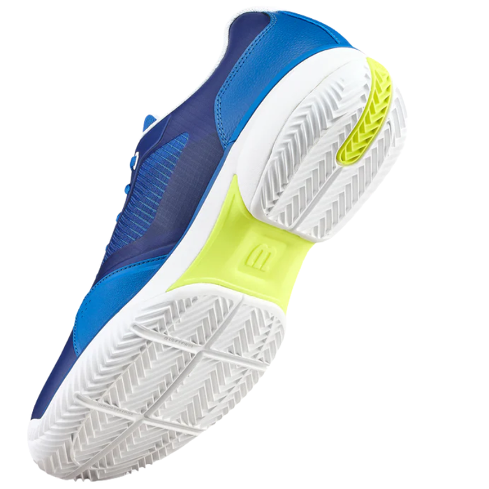 Wilson Rush Lite 5.0 Clay Mens Tennis Shoe - Deja Vu Blue/White/Safety Yellow