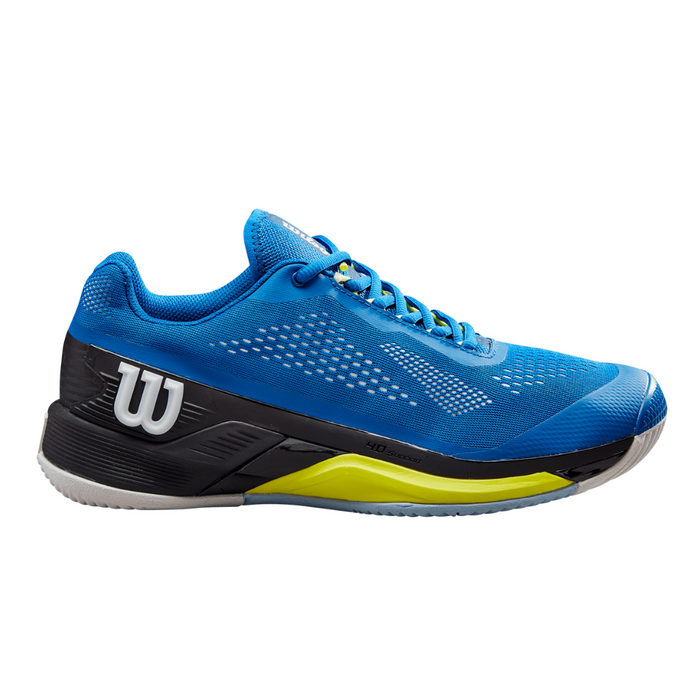 Wilson Rush Pro 4.0 Mens Tennis Shoes -  Lapis Blue/Black/Safety Yellow