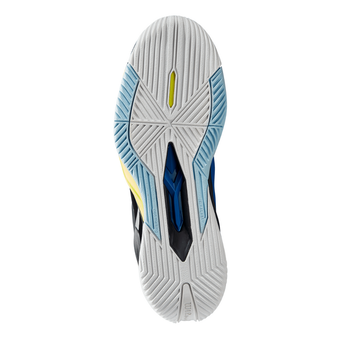 Wilson Rush Pro 4.0 Mens Tennis Shoes -  Lapis Blue/Black/Safety Yellow