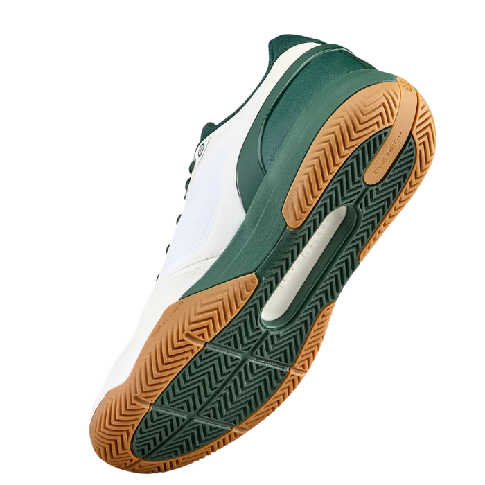 Wilson RUSH PRO 5 Mens Tennis Shoes - White/Sycamore/Gum1a