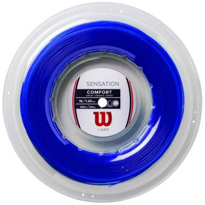 Wilson Sensation 1.30/16 200m String Reel  - Blue
