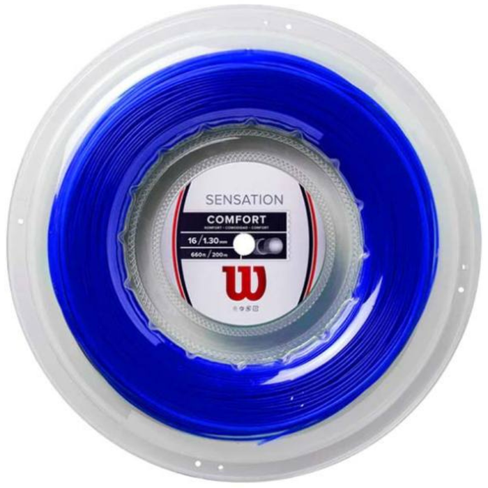 Wilson Sensation 1.30/16 200m String Reel  - Blue
