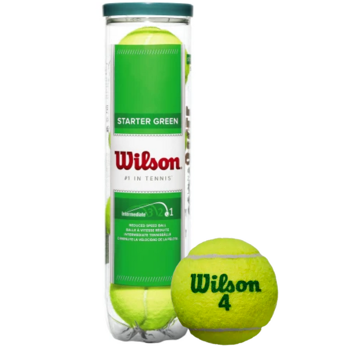 Wilson Starter Play 4-Ball Tennis Ball - Green