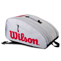 Wilson Super Tour Pickleball Bag - GrayBlack/Red
