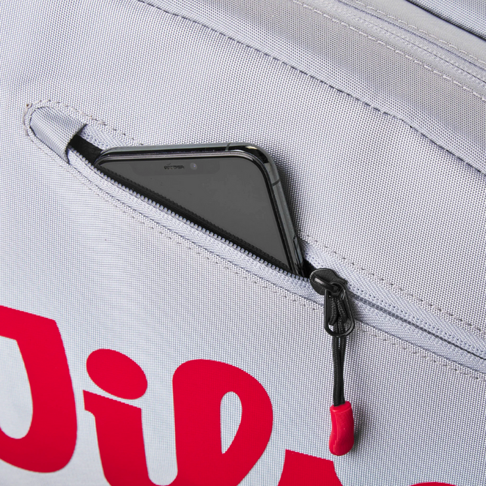 Wilson Super Tour Pickleball Bag - GrayBlack/Red
