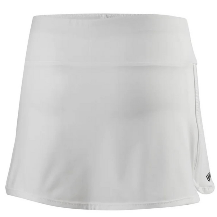 Wilson Team II 11" Girls Tennis Skirt- White