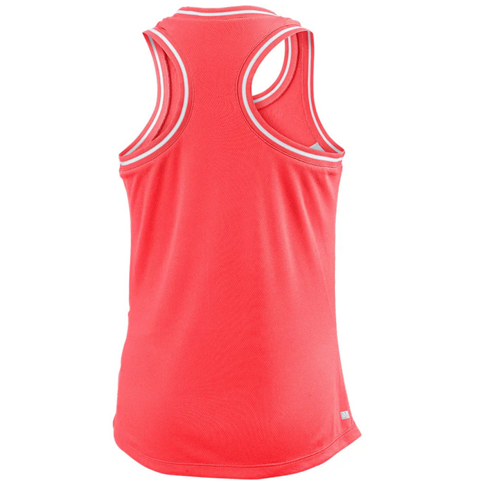 Wilson Team II Girl's Tennis Tank - Fiery Coral