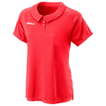 Wilson Team II Women Tennis Polo Shirt - Fiery Coral