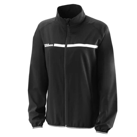 Wilson Team II Woven Womens Tennis Jacket - Black