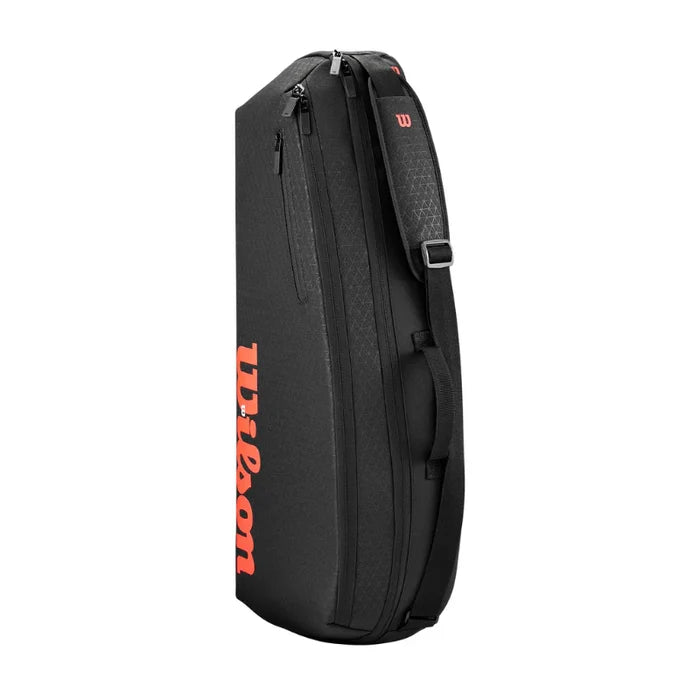 Wilson V3 3 Racquet Tennis Bag - Black/Infrared