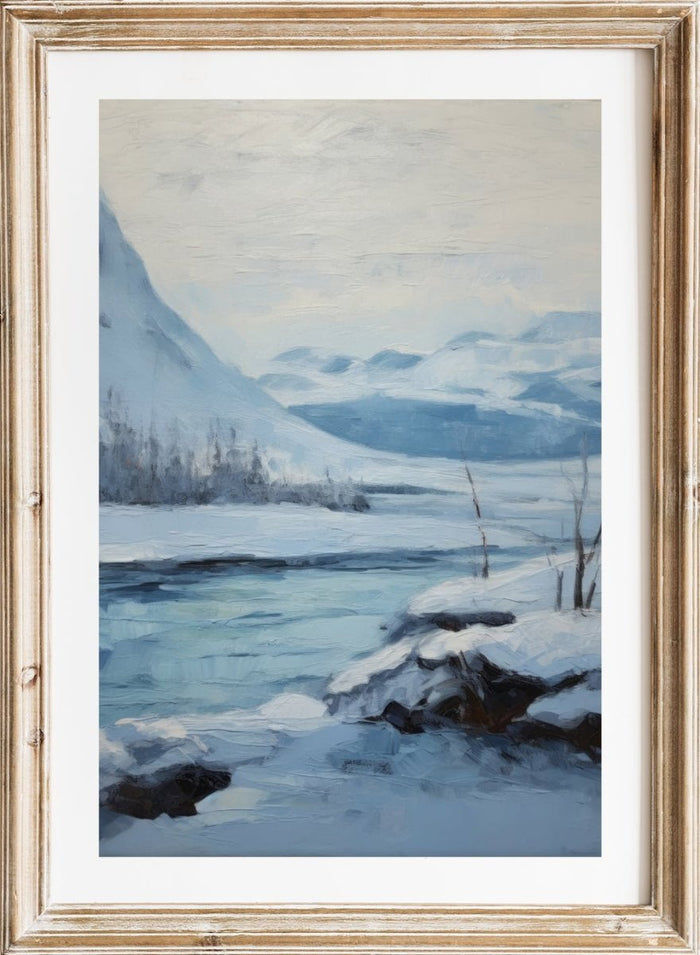 "Winter Landscape" Art Print_Sugar & Canvas_Sugar & Canvas