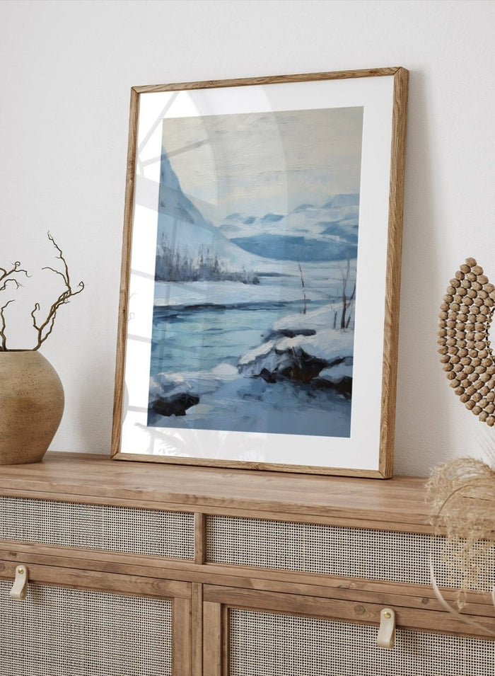 "Winter Landscape" Art Print_Sugar & Canvas_Sugar & Canvas