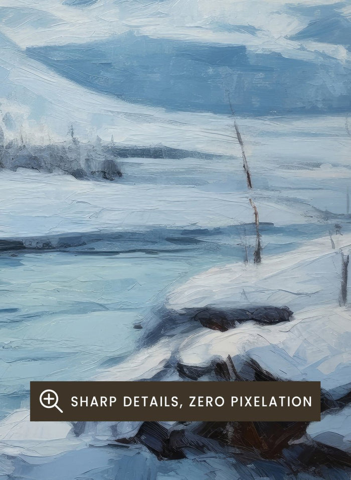 "Winter Landscape" Art Print_Sugar & Canvas_Sugar & Canvas